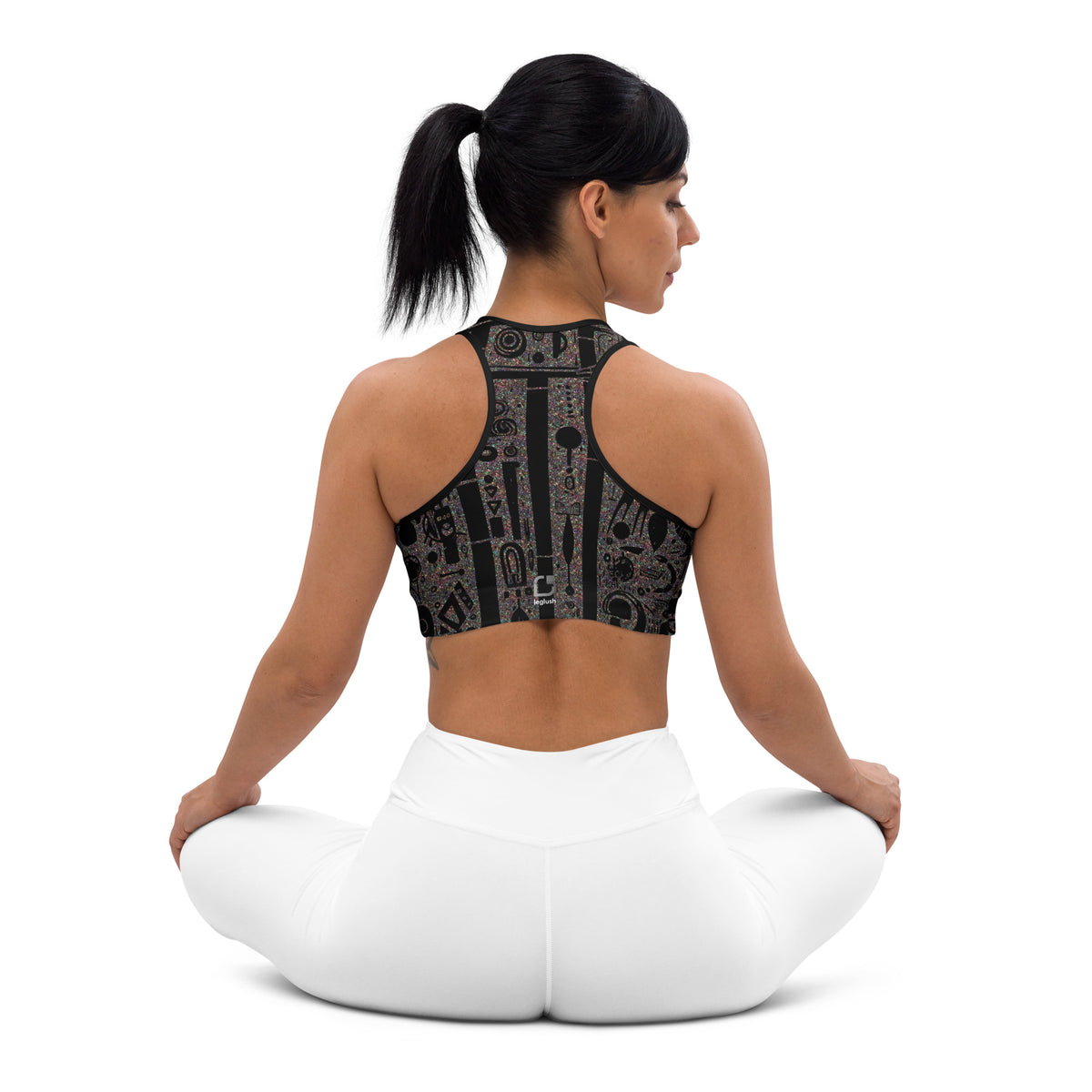 Diamond Doodle Sports Bra