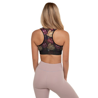 Peonie & Flower Sports Bra