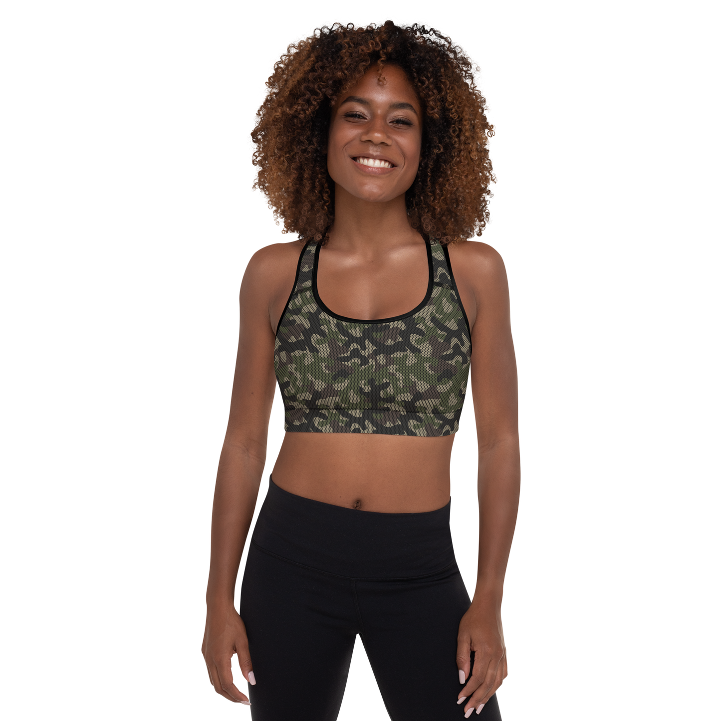 Camouflage Sports Bra