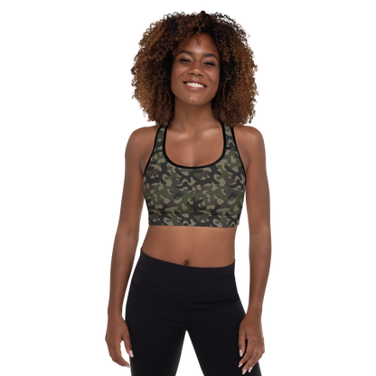 Camouflage Sports Bra