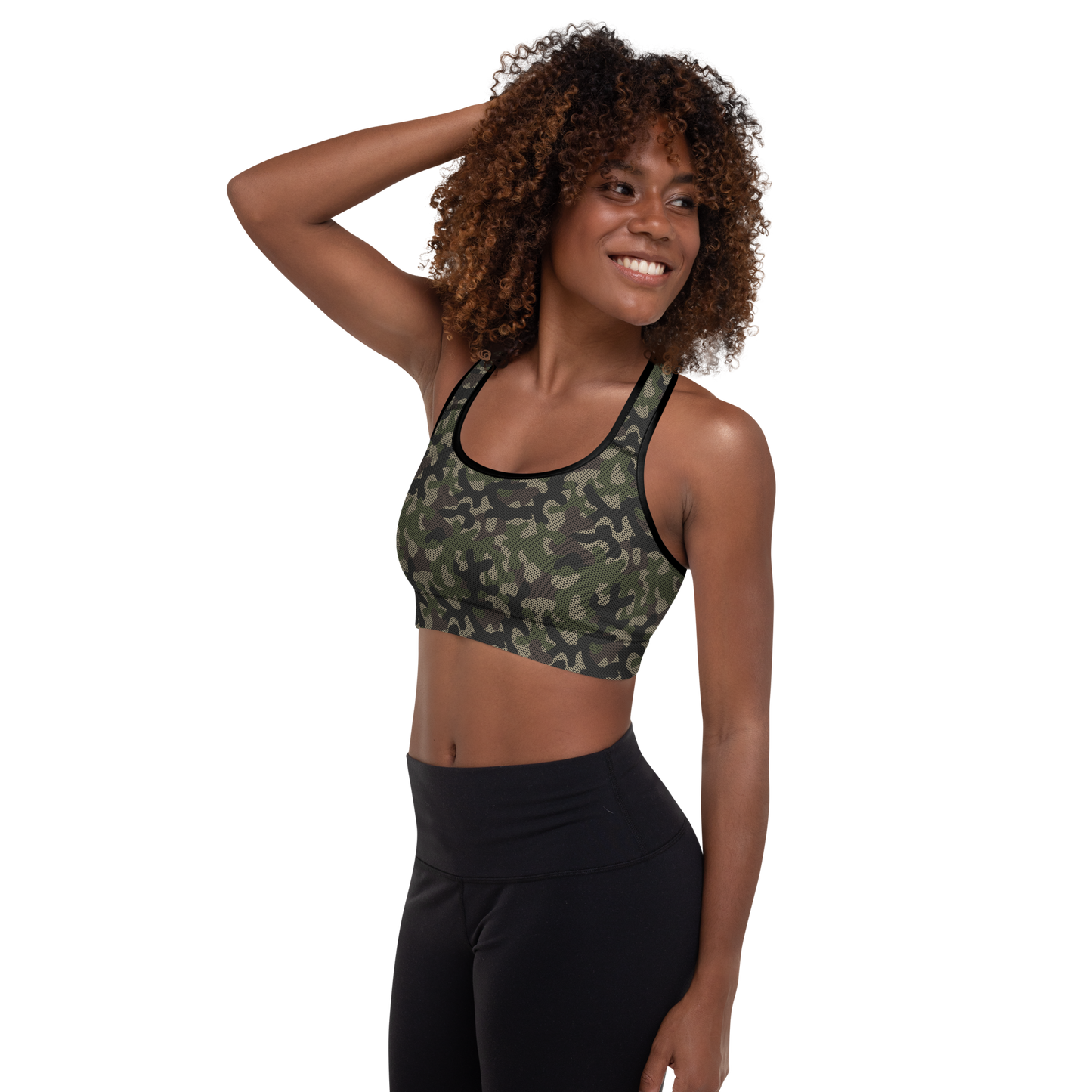 Camouflage Sports Bra