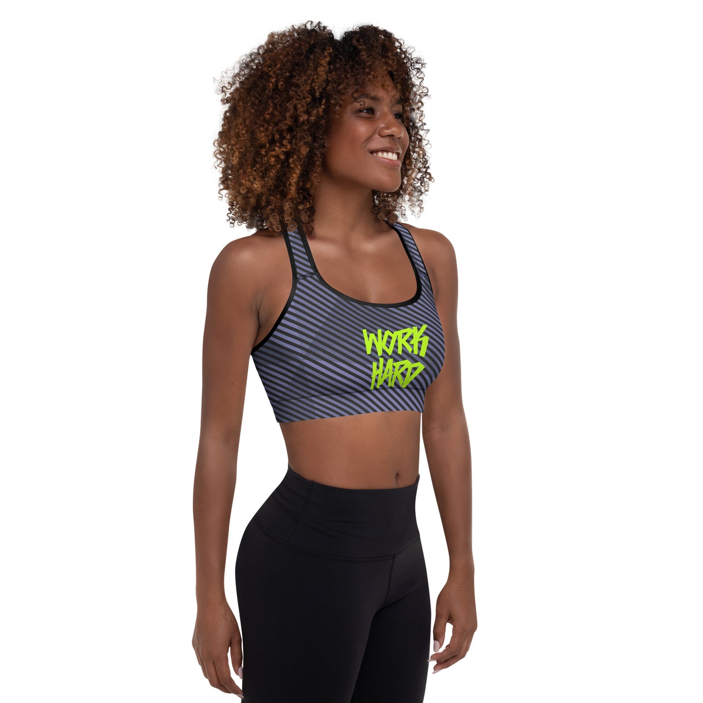Blue & Green Work Out Sports Bra