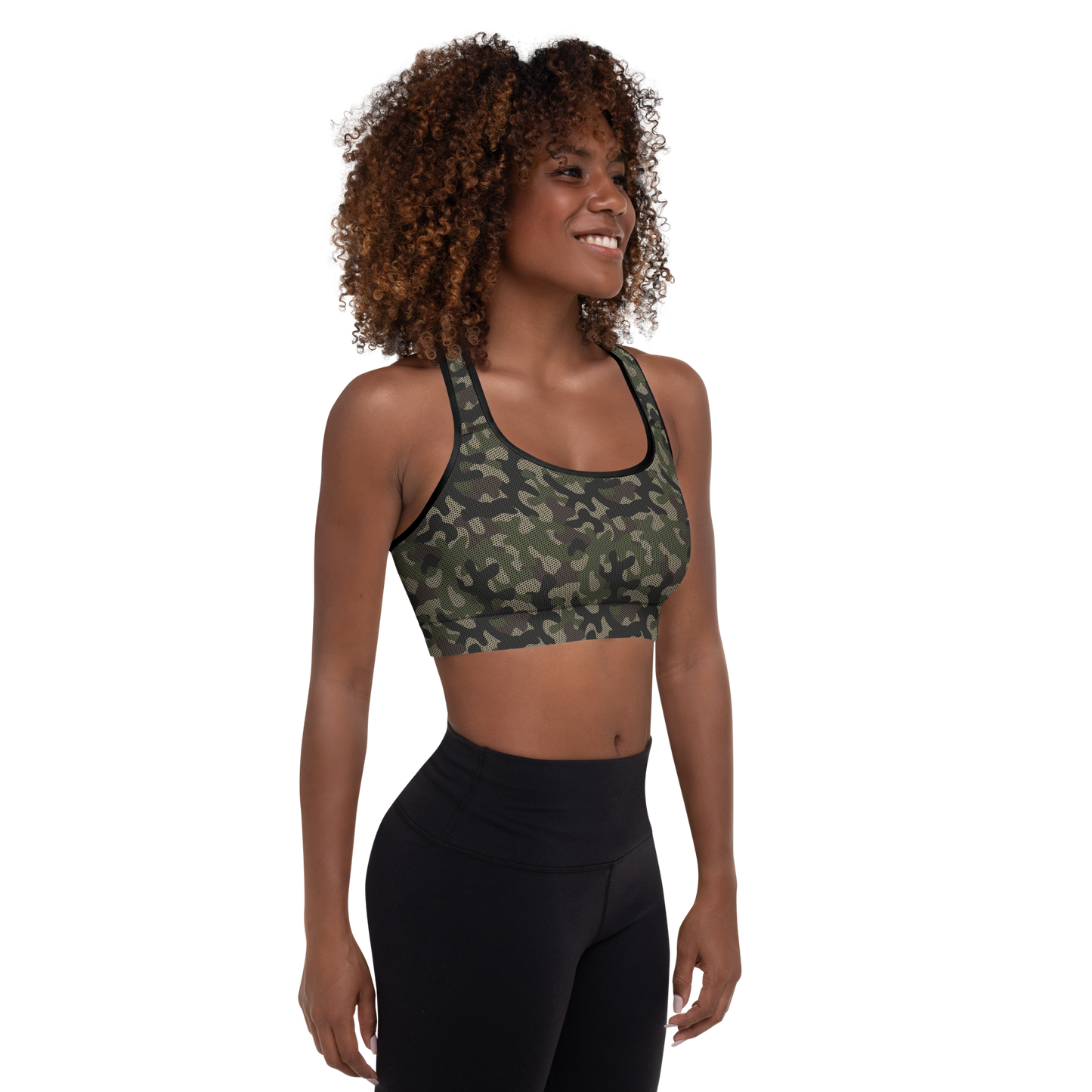 Camouflage Sports Bra