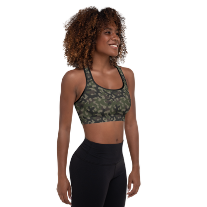 Camouflage Sports Bra