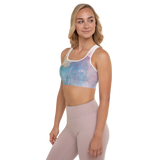 Pastel Watercolor Magic Sports Bra