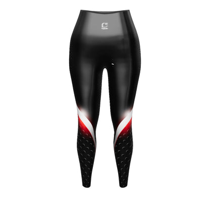 Black Carbon Yoga Leggings