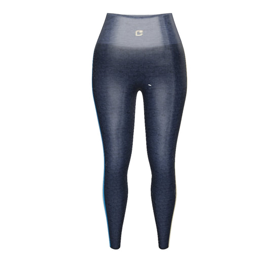 Blue Fair Yoga Leggings