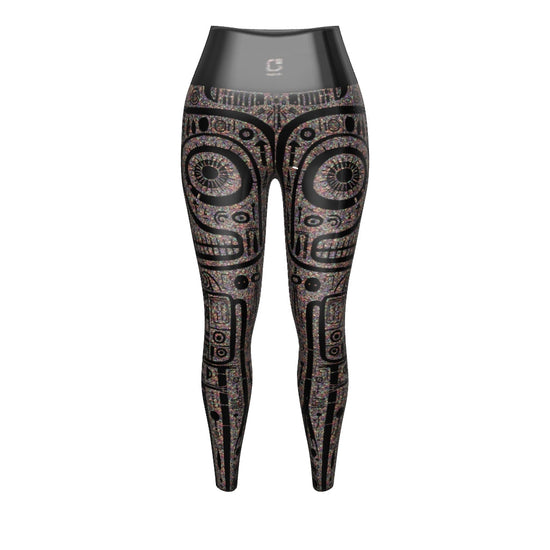 Diamond Doodle Yoga Leggings