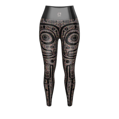 Diamond Doodle Yoga Leggings