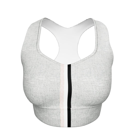 Grey Fair Sports Bra