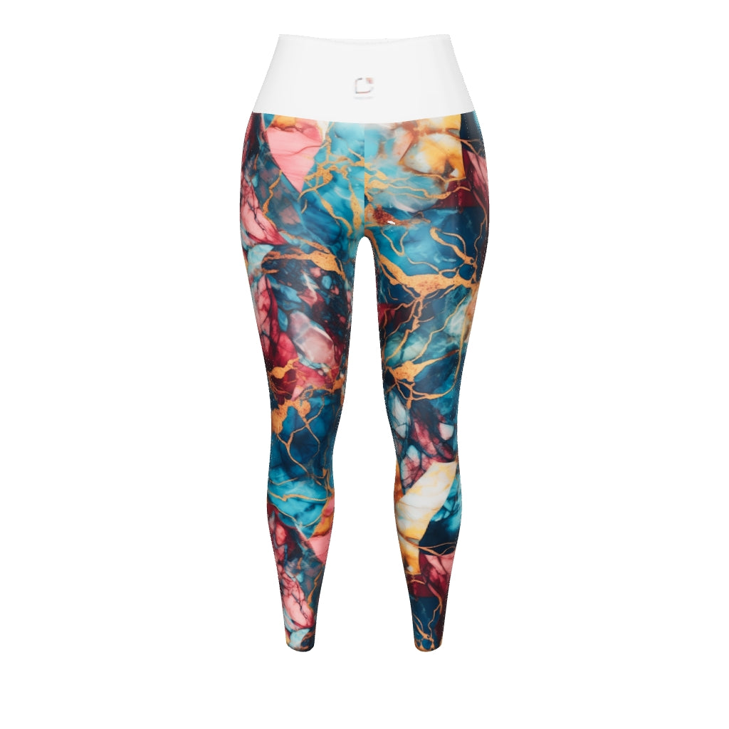 Gypsy Marble Yoga Leggings