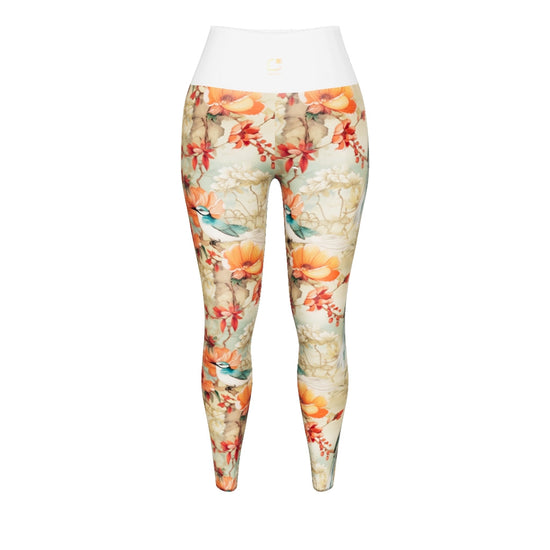 Oriental Nature Yoga Leggings