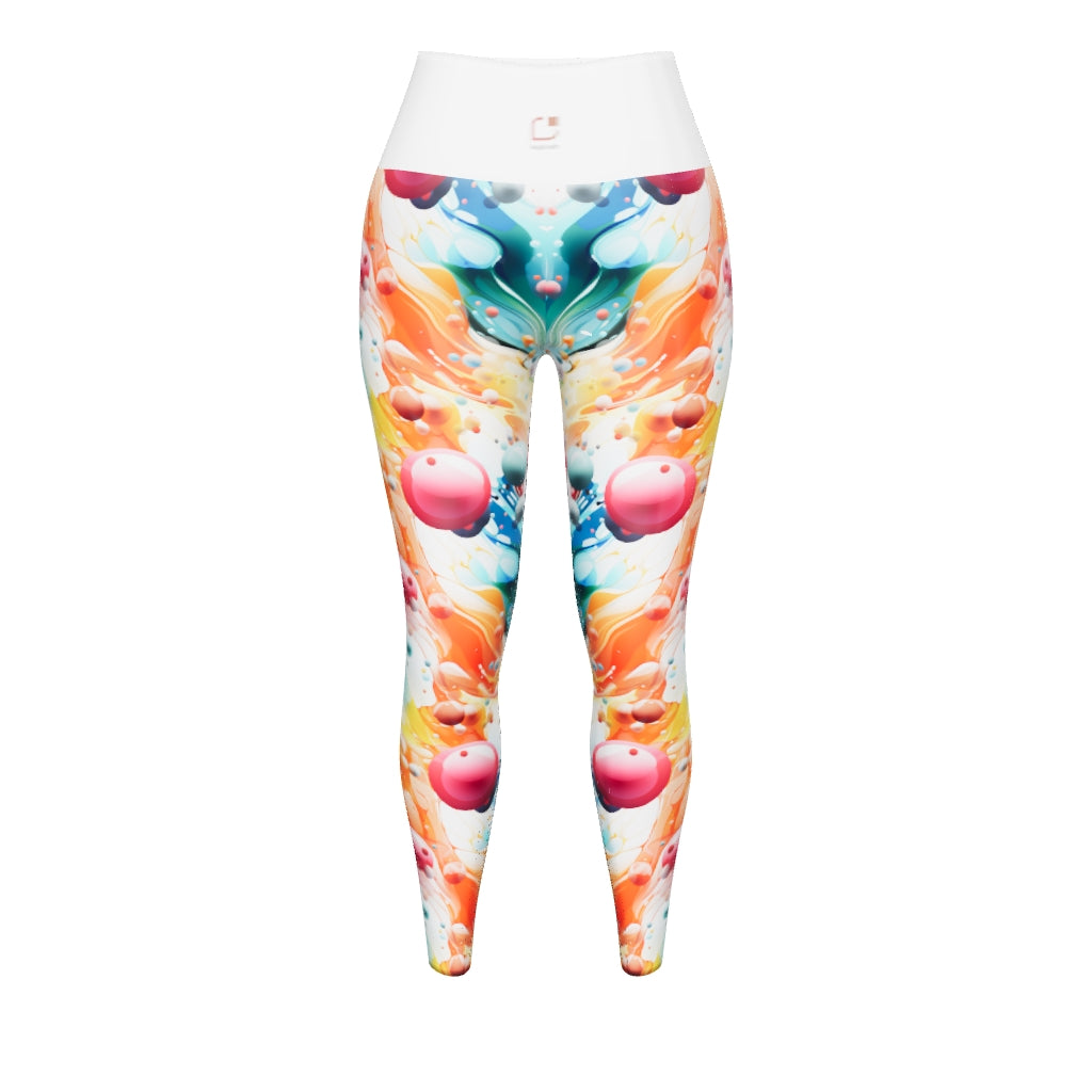 Paint Sensation Yoga Leggings