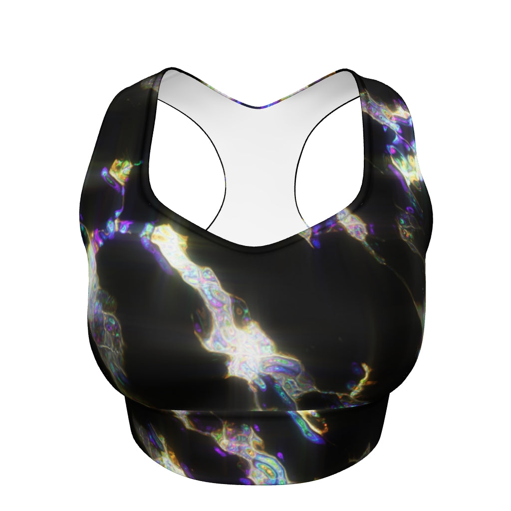 Shimmering Sports Bra