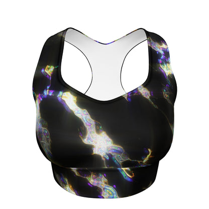 Shimmering Sports Bra