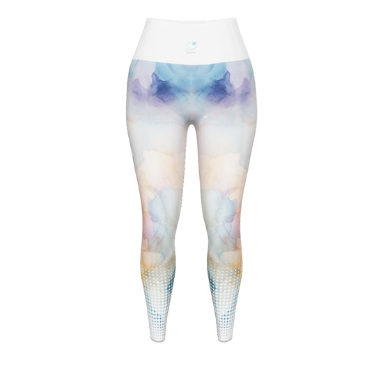 Watercolor Magic Yoga Leggings