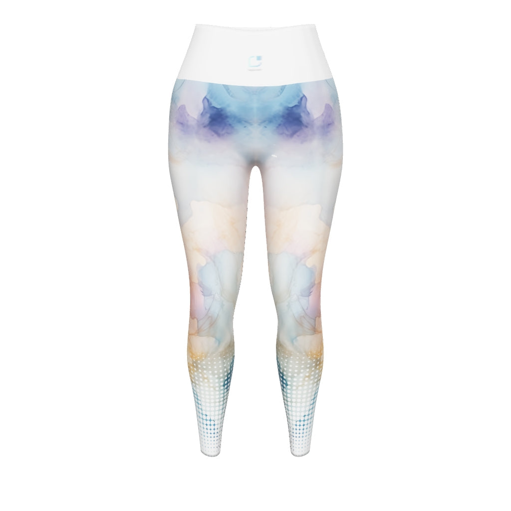 Watercolor Magic Yoga Leggings