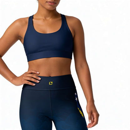 Blue Waves Alternative Yoga Leggings